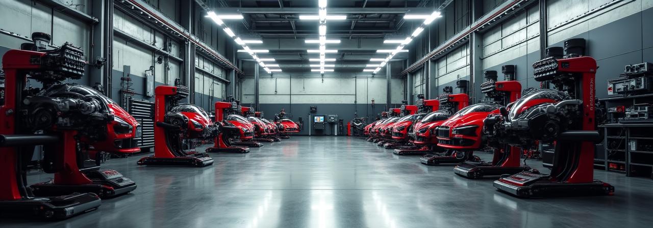 SEOUL REVS Tuning Workshop Interior