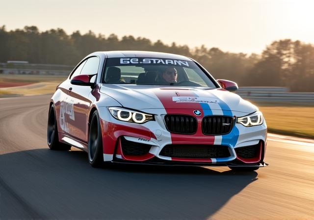 BMW M4 Stage 2 Tune with Custom Aero and Racing Livery